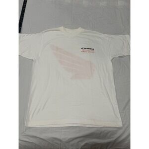 Vintage Honda "You Gotta Have Wings" T- A1 Tag Single Stch Sz L Made in Lebanon